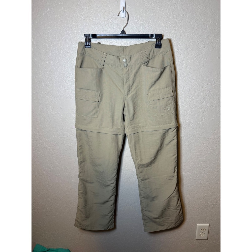 The North Face Convertible Cargo Hiking Pants Womens Short Scout Tan